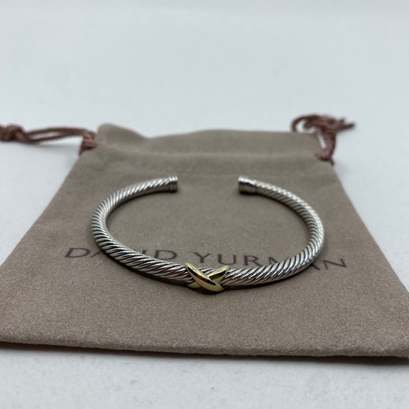 David Yurman Cable Crossover X Bracelet - Picture 5 of 7